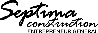 Logo Septima Construction - Entrepreneur Général